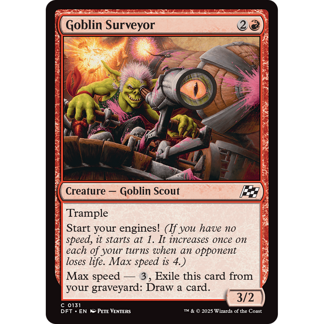 Goblin Surveyor (DFT-131) - Aetherdrift Foil