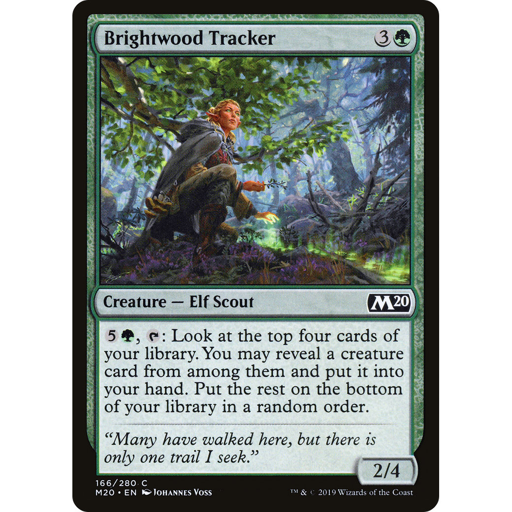 Brightwood Tracker (M20-166) - Core Set 2020