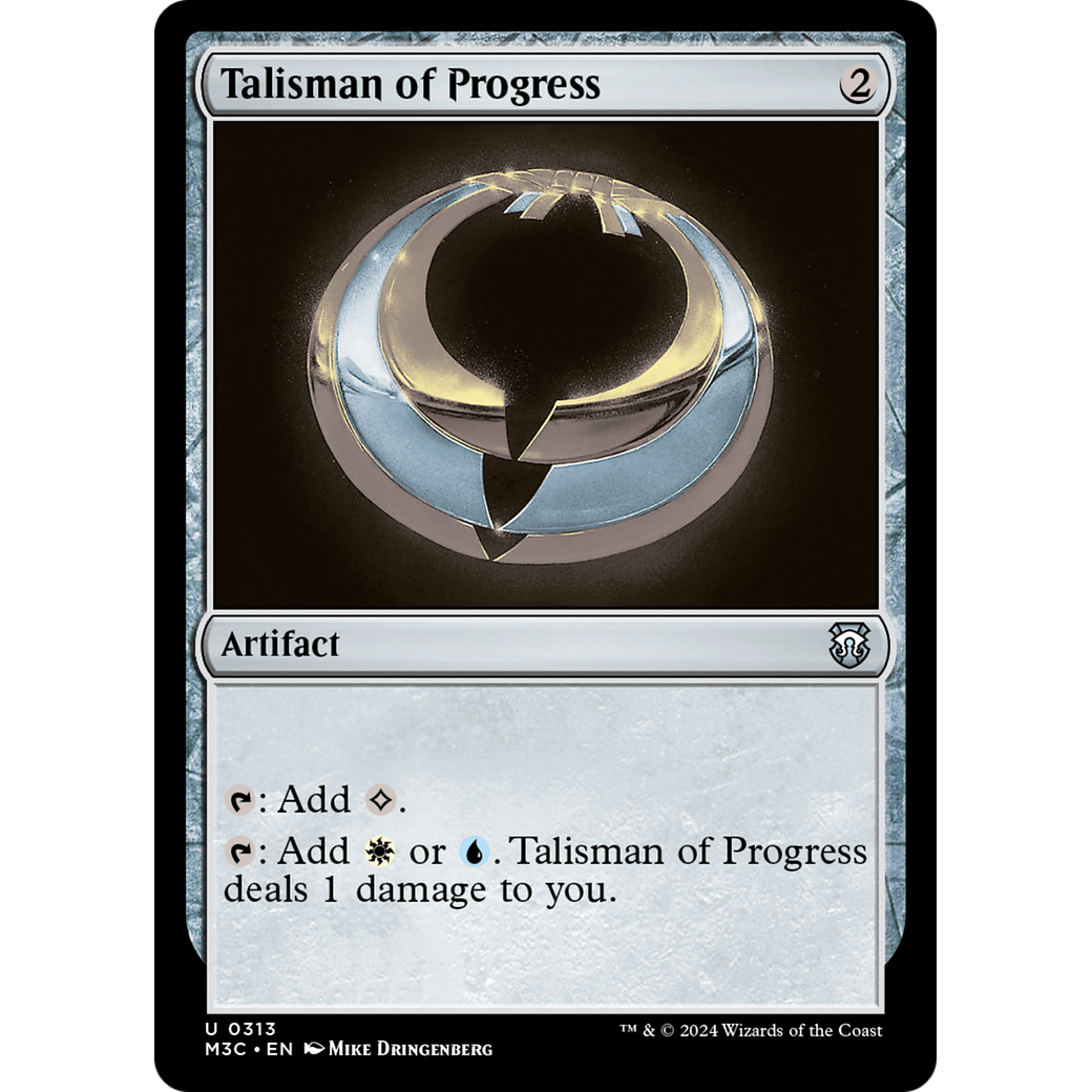 Talisman of Progress (M3C-313) - Modern Horizons 3 Commander Foil