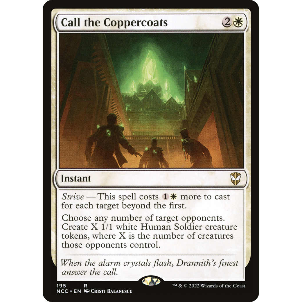 Call the Coppercoats (NCC-195) - New Capenna Commander