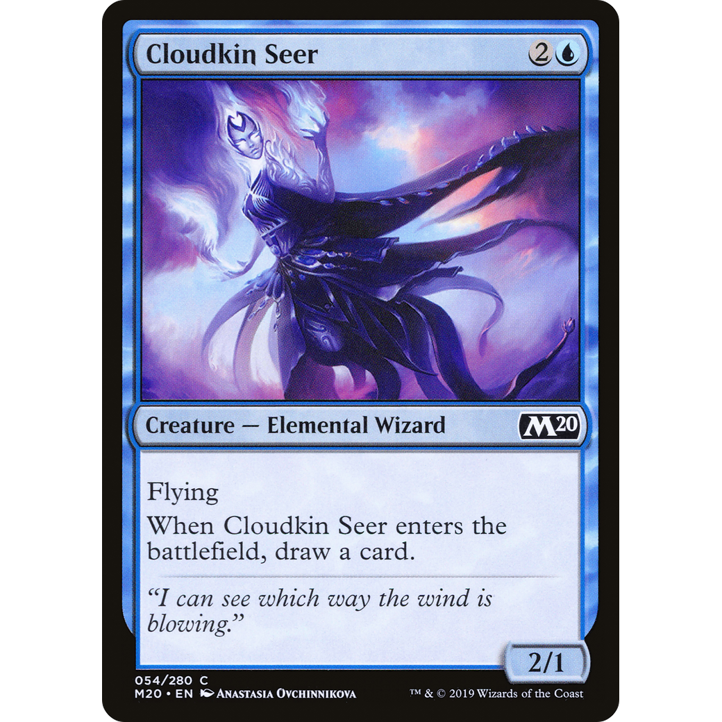 Cloudkin Seer (M20-054) - Core Set 2020 Foil