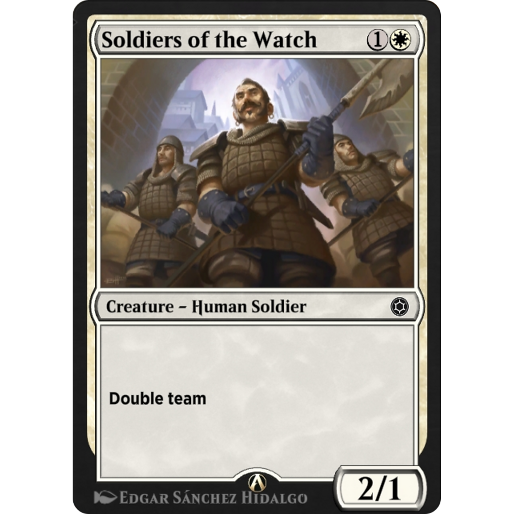 Soldiers of the Watch (HBG-028) - Alchemy Horizons: Baldur's Gate