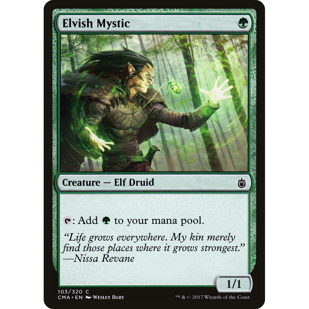 Elvish Mystic (CMA-103) - Commander Anthology