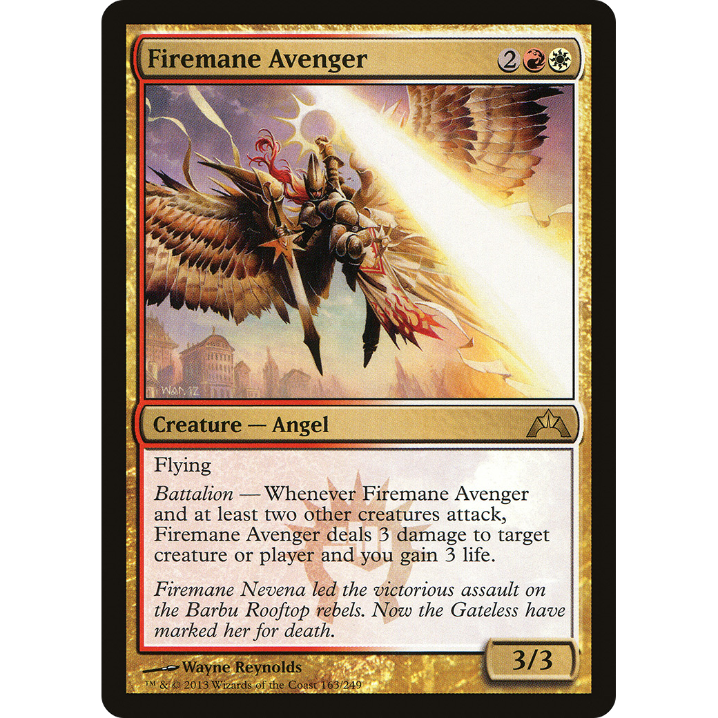 Firemane Avenger (GTC-163) - Gatecrash Foil