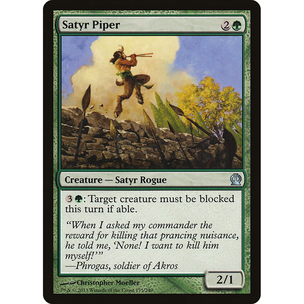 Satyr Piper (THS-175) - Theros