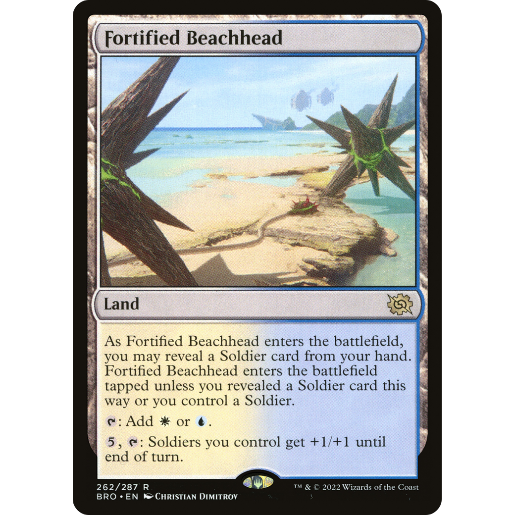 Fortified Beachhead (BRO-262) - The Brothers' War
