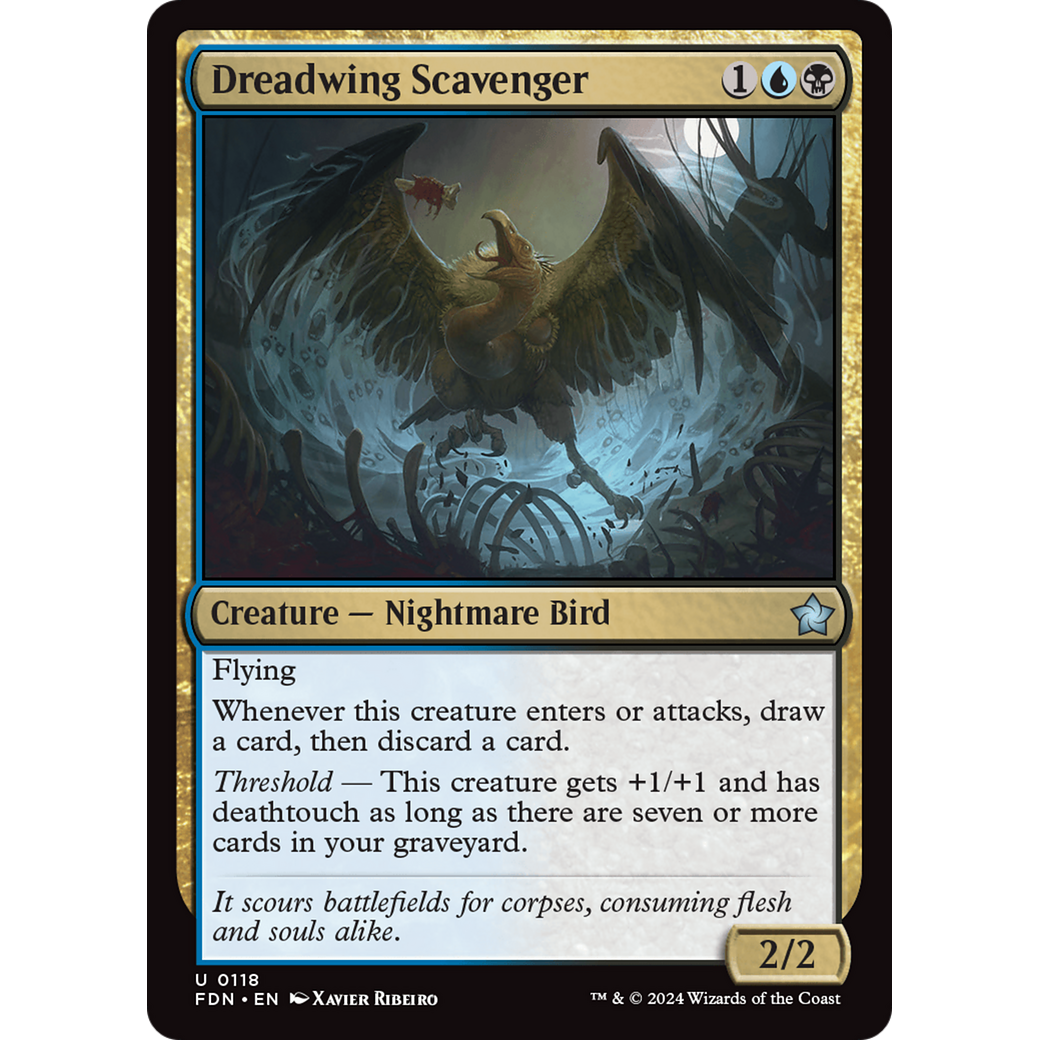Dreadwing Scavenger (FDN-118) - Foundations Foil