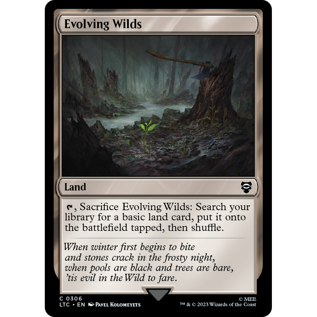 Evolving Wilds (LTC-306) - Tales of Middle-earth Commander