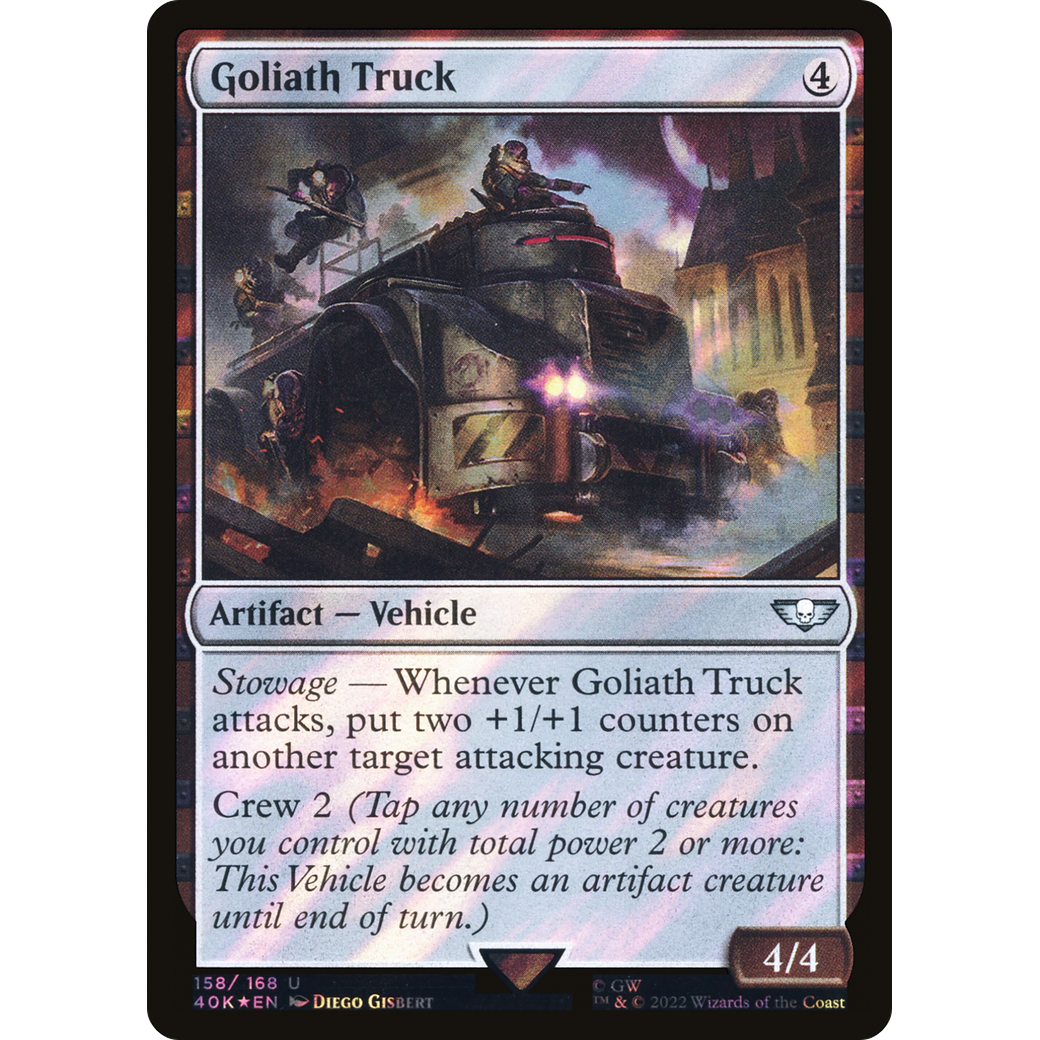 Goliath Truck (40K-158) - Warhammer 40,000 Commander Foil