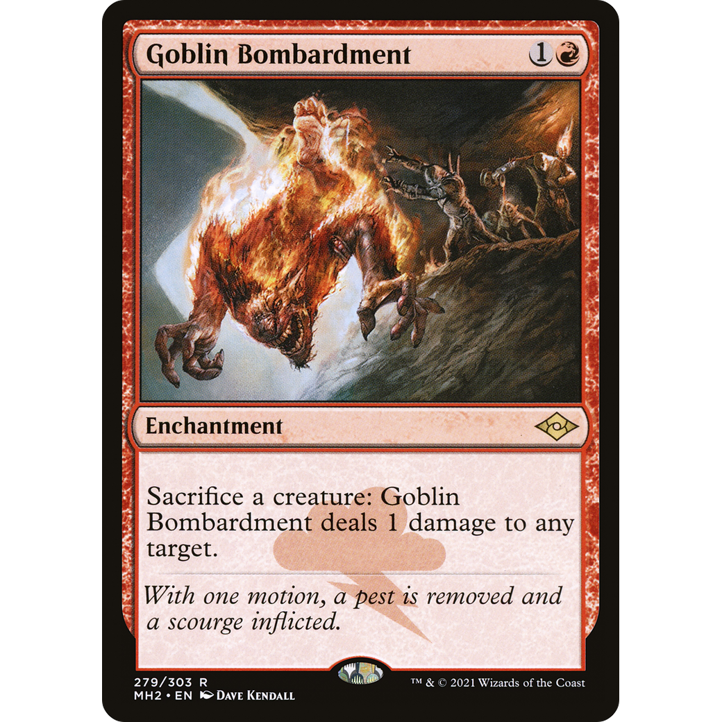 Goblin Bombardment (MH2-279) - Modern Horizons 2 Foil