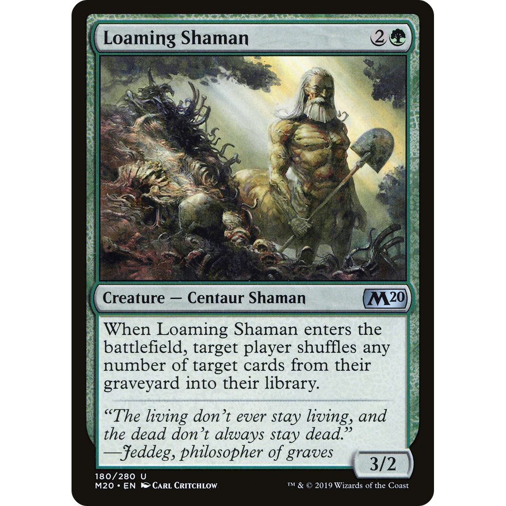 Loaming Shaman (M20-180) - Core Set 2020 Foil
