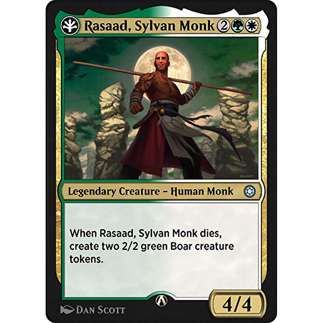 Rasaad, Sylvan Monk (HBG-04G) - Alchemy Horizons: Baldur's Gate