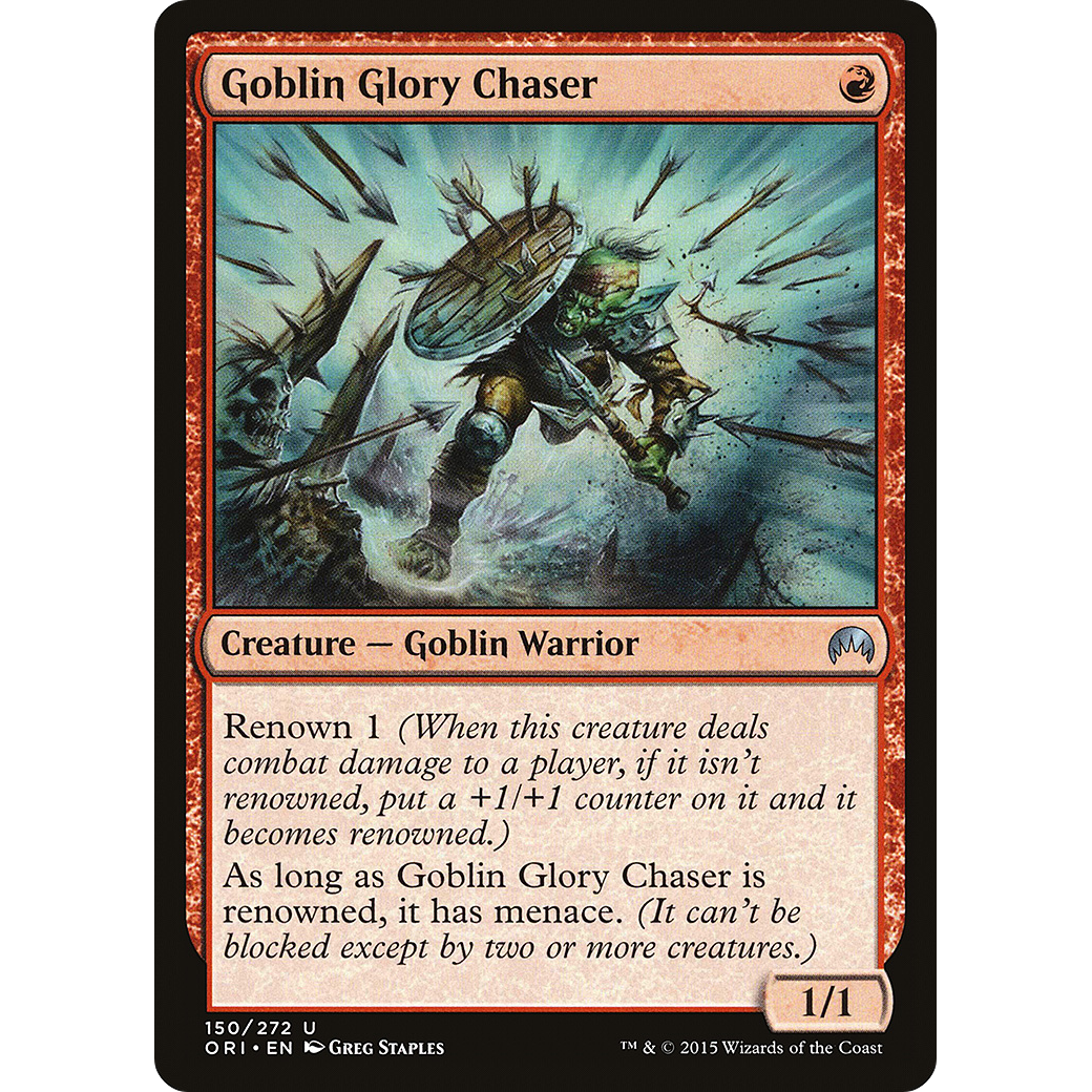 Goblin Glory Chaser (ORI-150) - Magic Origins Foil