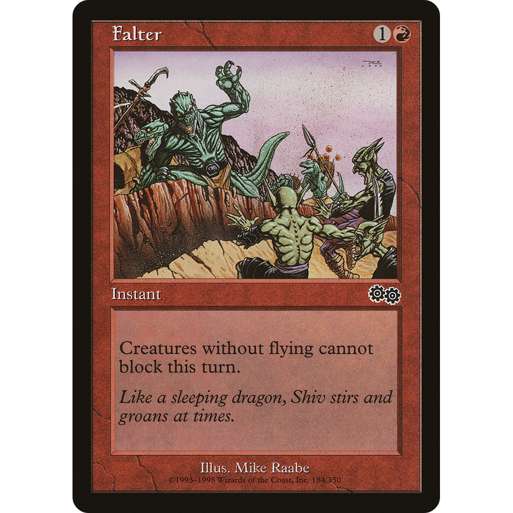 Falter (USG-184) - Urza's Saga