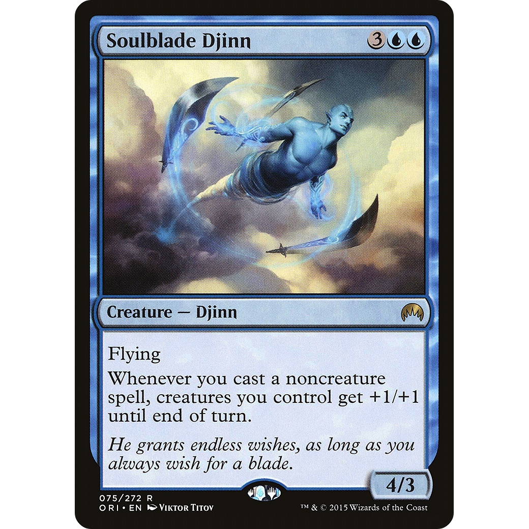 Soulblade Djinn (ORI-075) - Magic Origins
