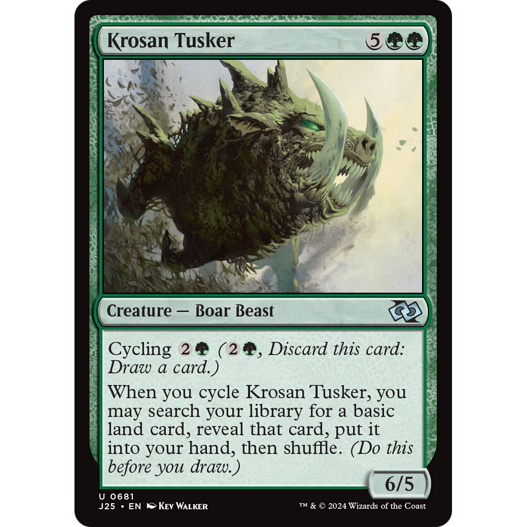 Krosan Tusker (J25-681) - Foundations Jumpstart