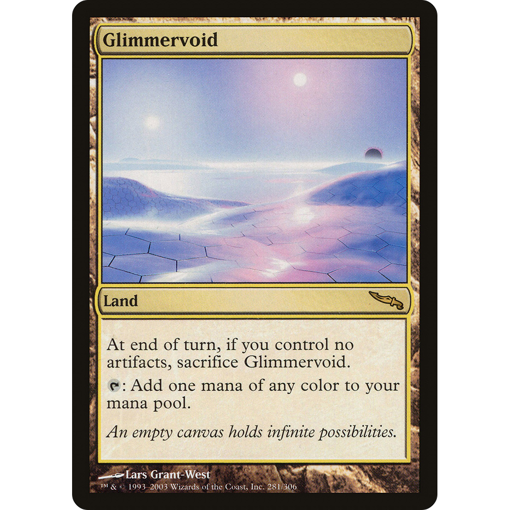 Glimmervoid (MRD-281) - Mirrodin Foil
