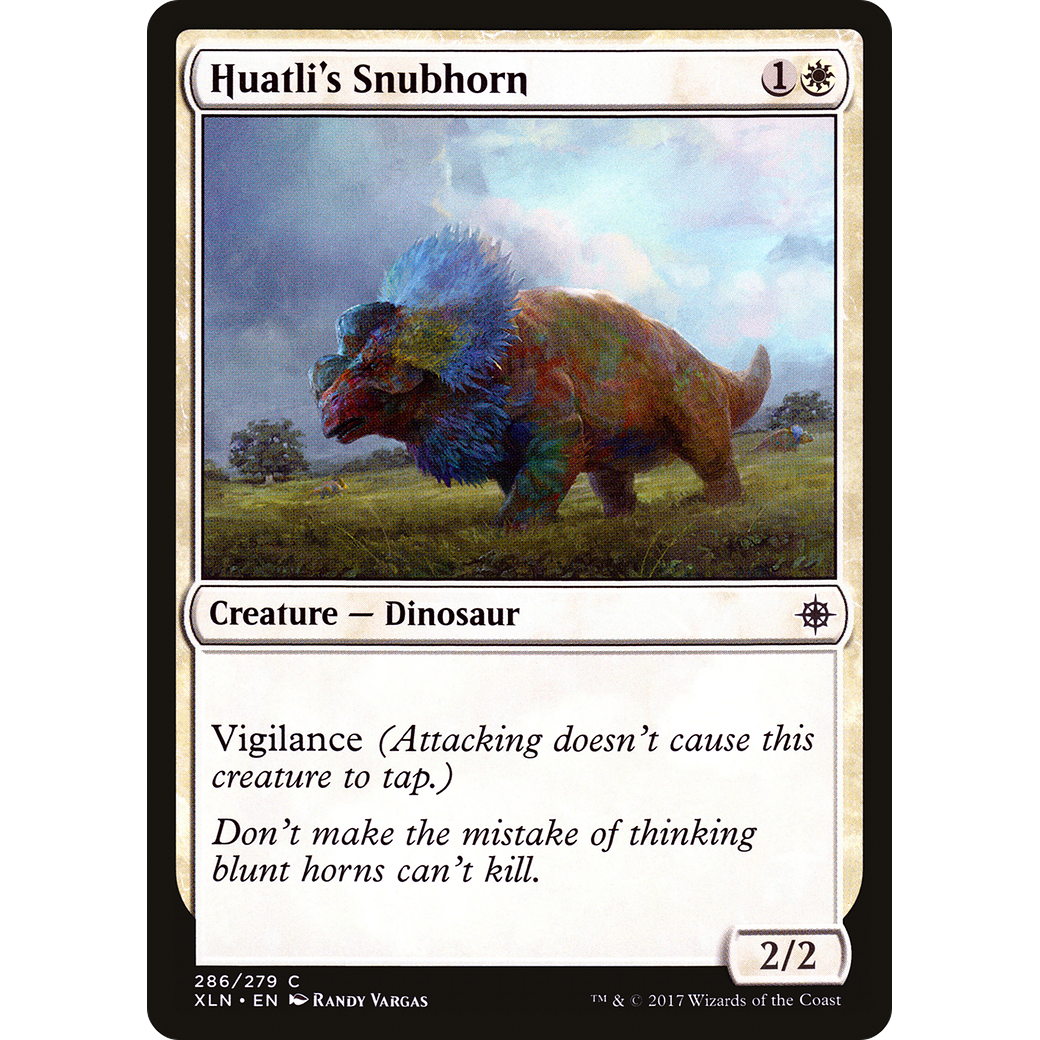 Huatli's Snubhorn (XLN-286) - Ixalan