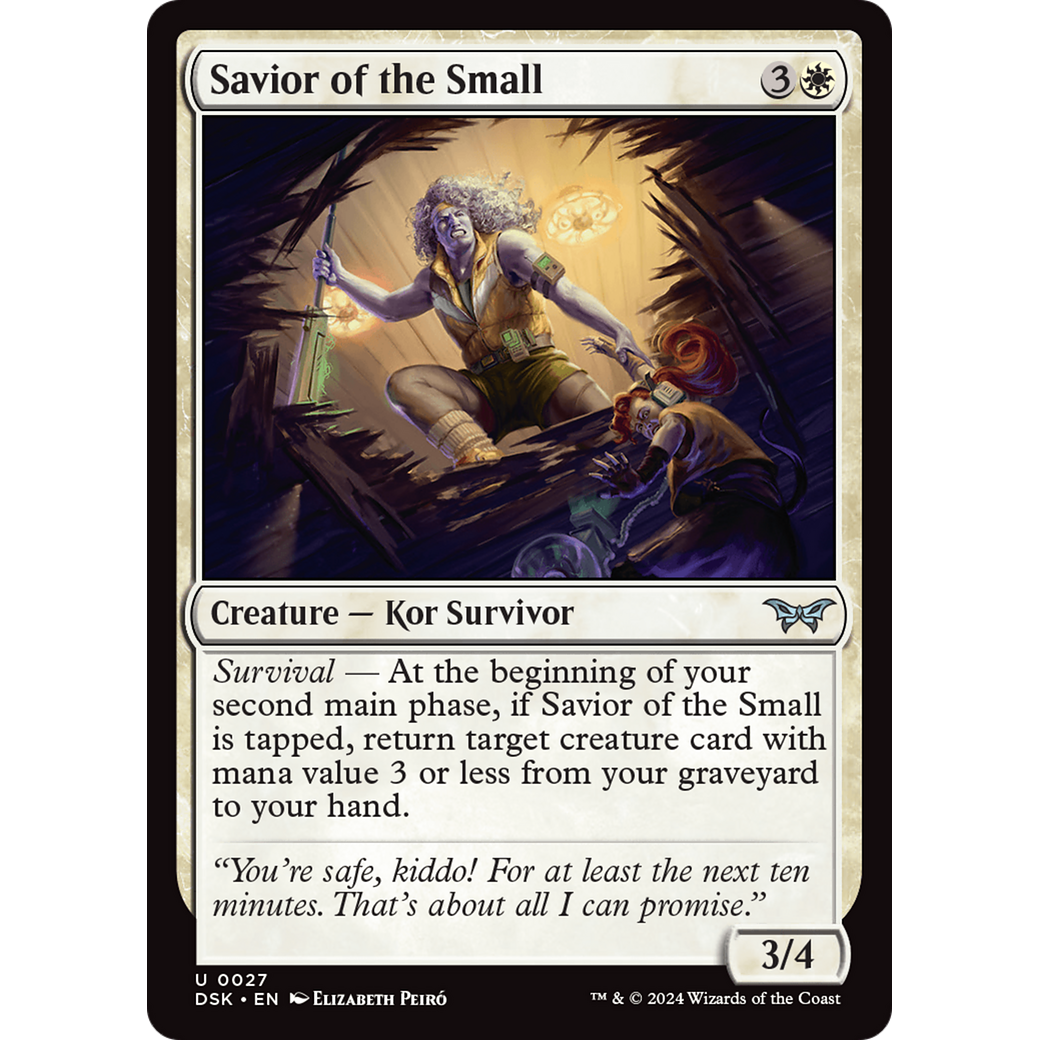Savior of the Small (DSK-027) - Duskmourn: House of Horror
