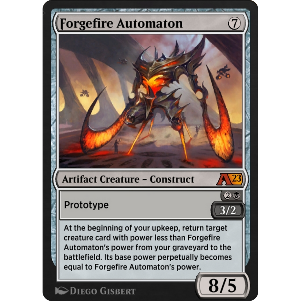 Forgefire Automaton (YBRO-026) - Alchemy: The Brothers' War