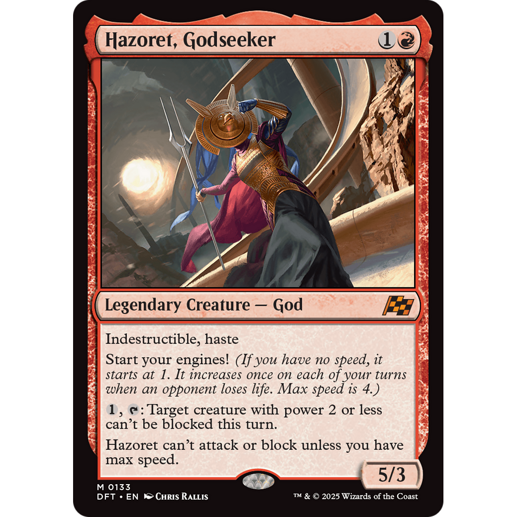 Hazoret, Godseeker (DFT-133) - Aetherdrift Foil