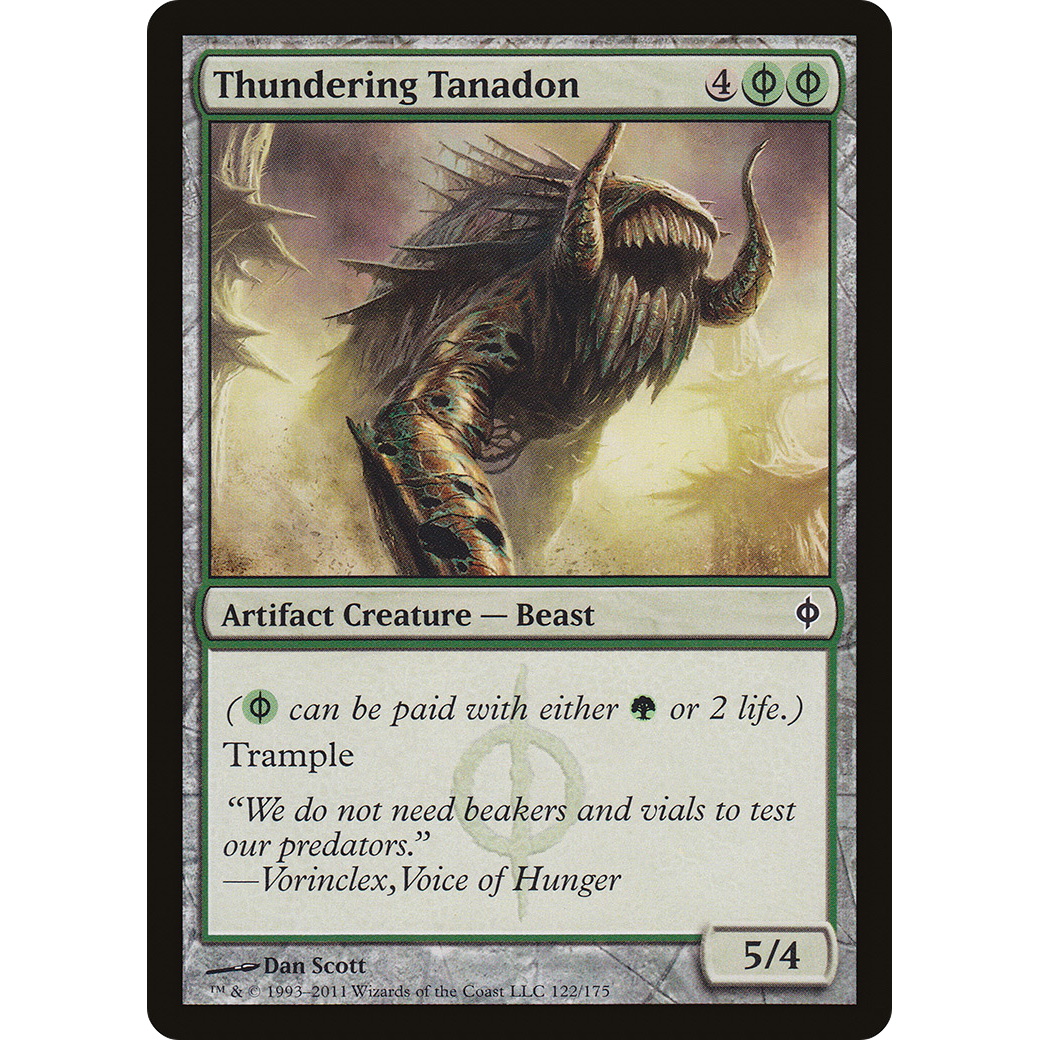 Thundering Tanadon (NPH-122) - New Phyrexia