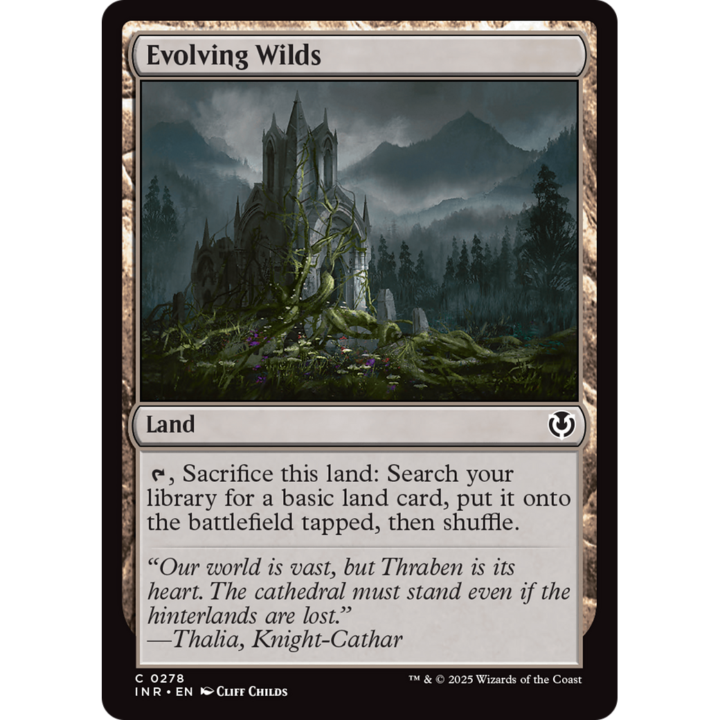Evolving Wilds (INR-278) - Innistrad Remastered Foil