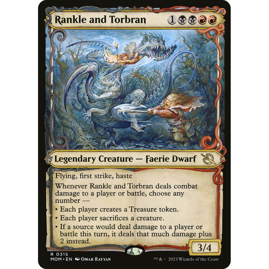 Rankle and Torbran (MOM-315) - March of the Machine: (Showcase)