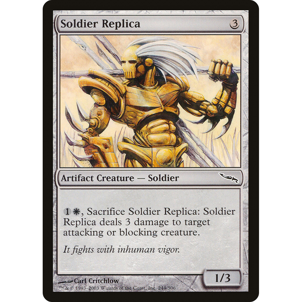Soldier Replica (MRD-244) - Mirrodin
