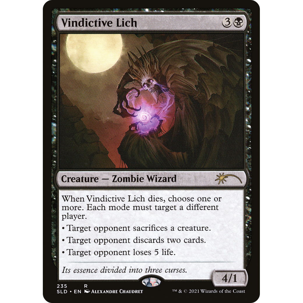 Vindictive Lich (SLD-235) - Secret Lair Drop Foil