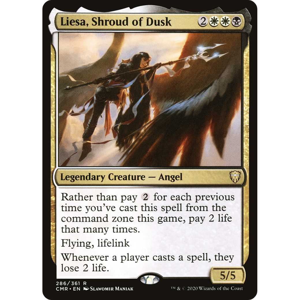 Liesa, Shroud of Dusk (CMR-286) - Commander Legends Foil