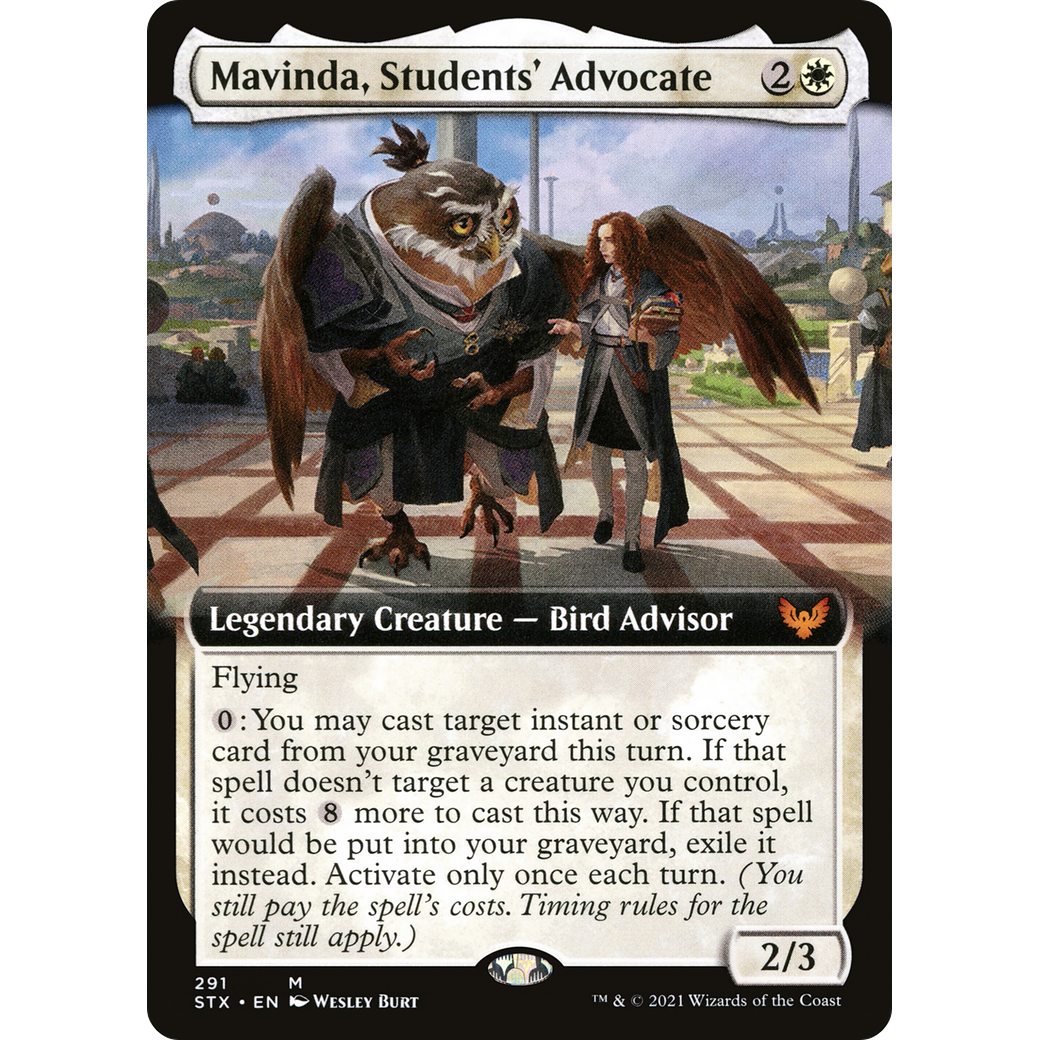 Mavinda, Students' Advocate (Extended Art) (STX-291) - Strixhaven: School of Mages: (Extended Art)