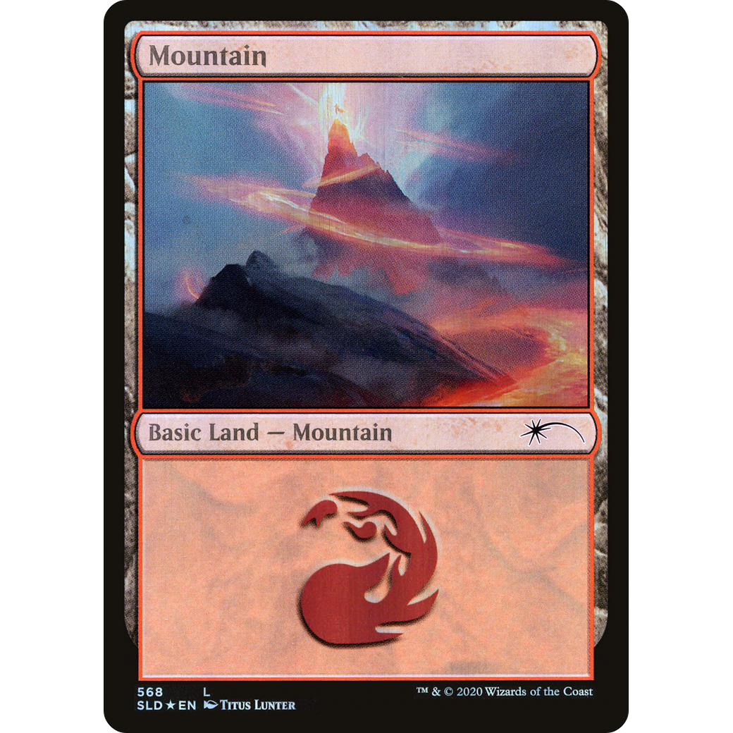 Mountain (568) (SLD-568) - Secret Lair Drop Foil