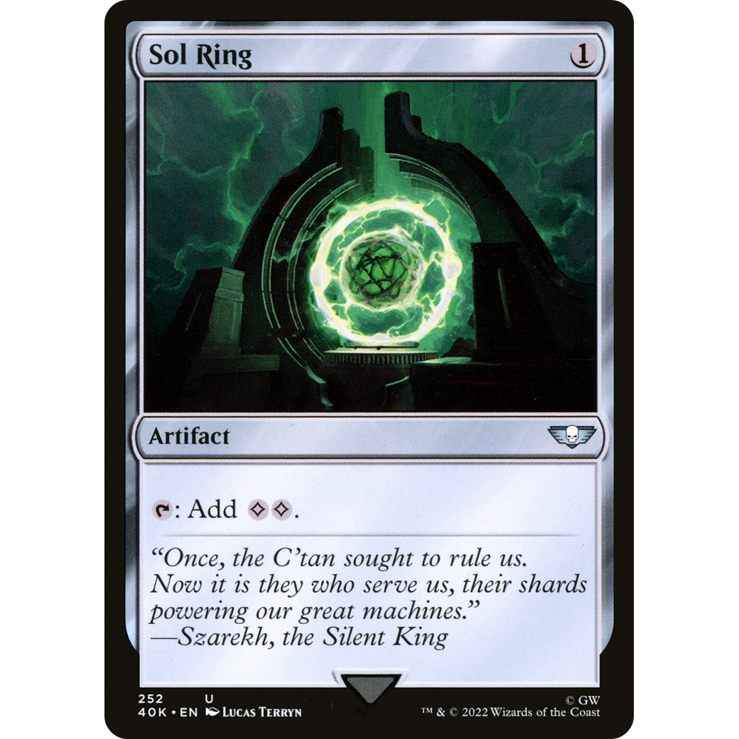 Sol Ring (40K-252) - Warhammer 40,000 Commander