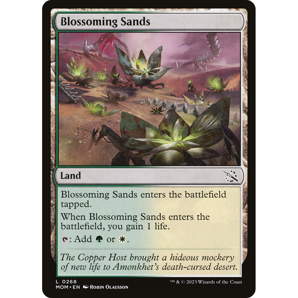 Blossoming Sands (MOM-268) - March of the Machine