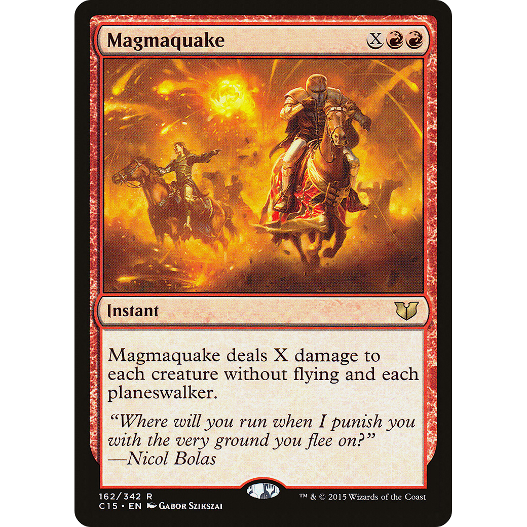 Magmaquake (C15-162) - Commander 2015