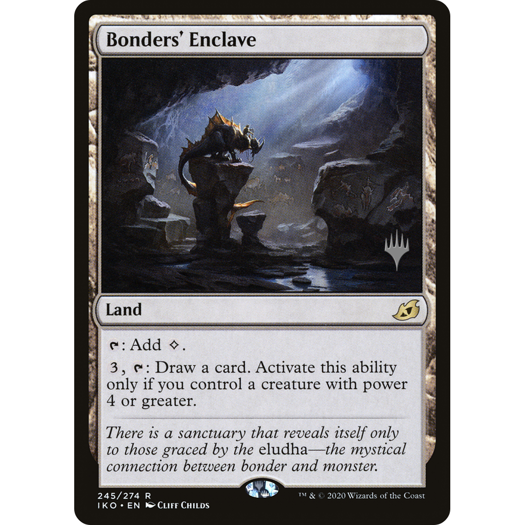 Bonders' Enclave (PPIKO-245) - Ikoria: Lair of Behemoths Promos Foil