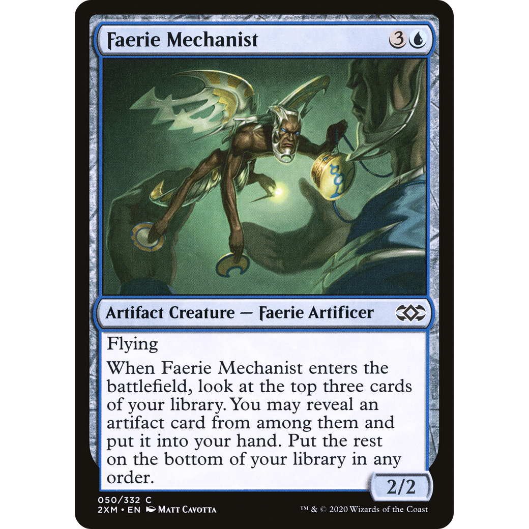Faerie Mechanist (2XM-050) - Double Masters Foil
