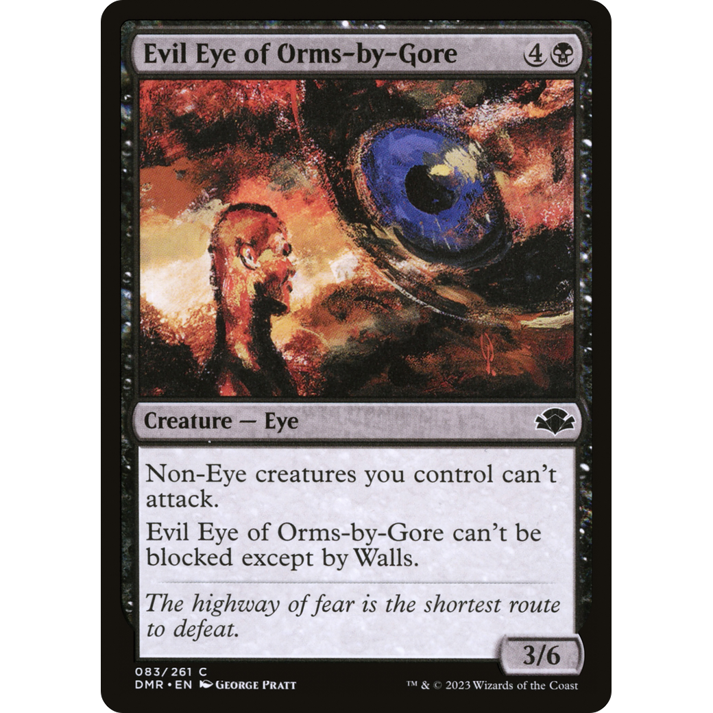 Evil Eye of Orms-by-Gore (DMR-083) - Dominaria Remastered Foil