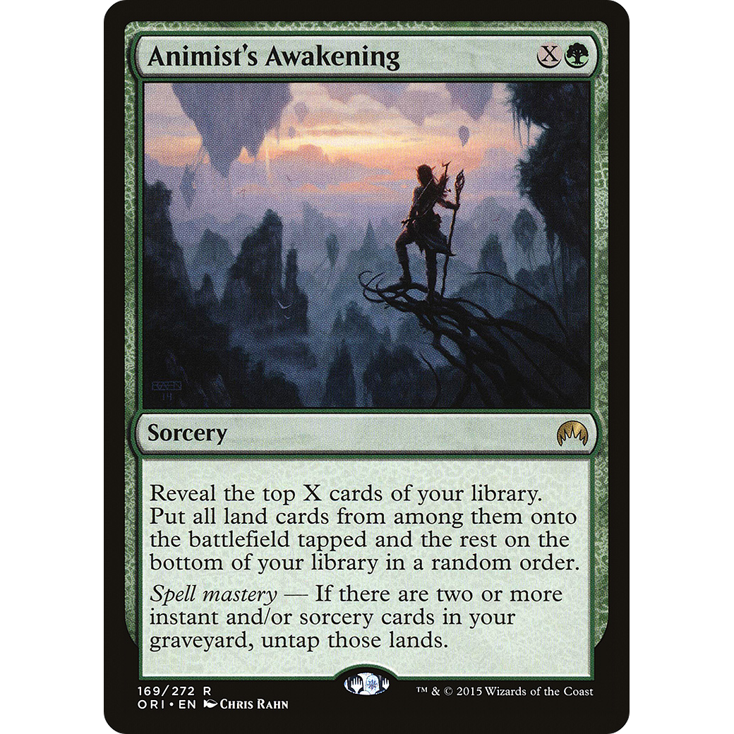 Animist's Awakening (ORI-169) - Magic Origins Foil