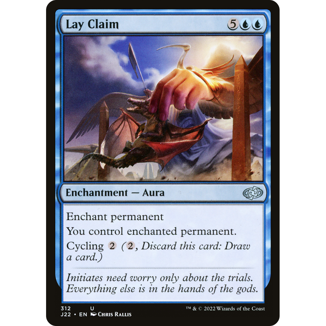 Lay Claim (J22-312) - Jumpstart 2022