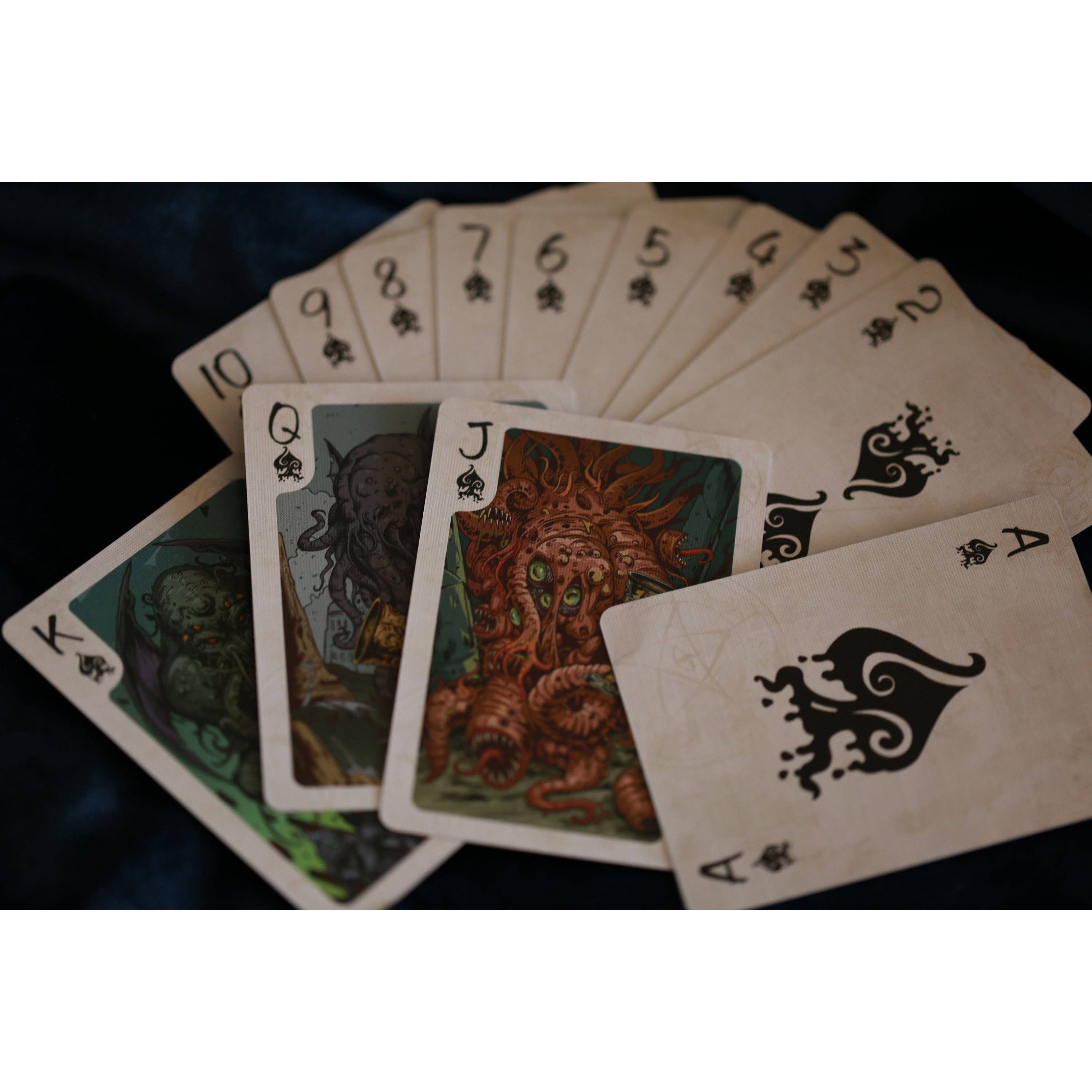Cthulhu Mythos Comicology (Old Whispers) Playing Cards