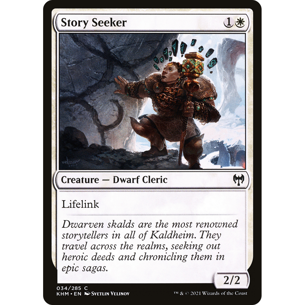 Story Seeker (KHM-034) - Kaldheim Foil