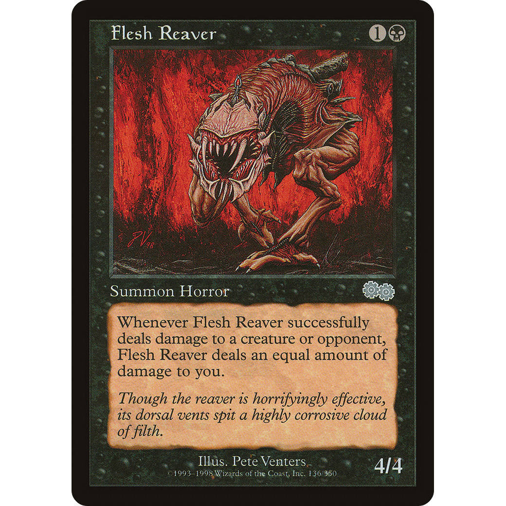 Flesh Reaver (USG-136) - Urza's Saga