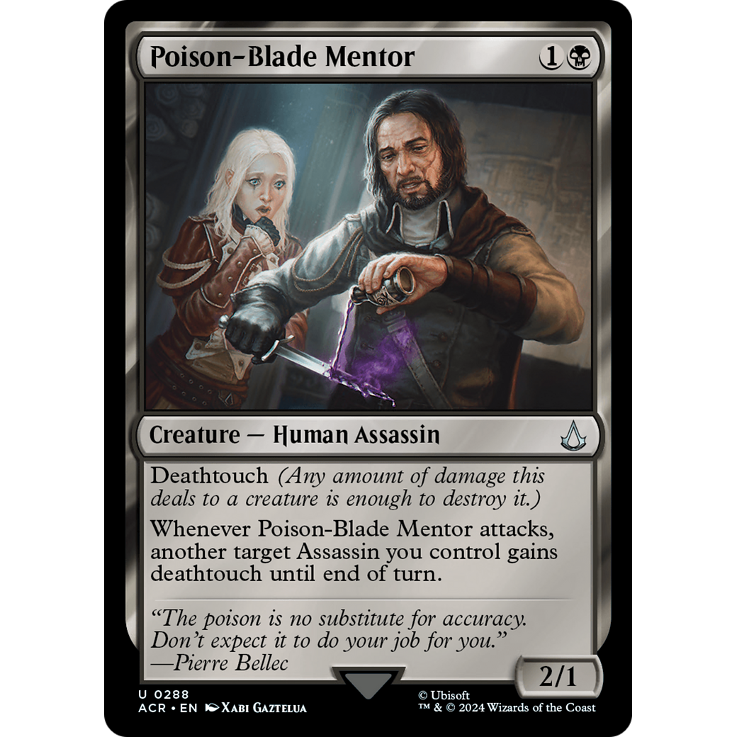 Poison-Blade Mentor (ACR-288) - Assassin's Creed