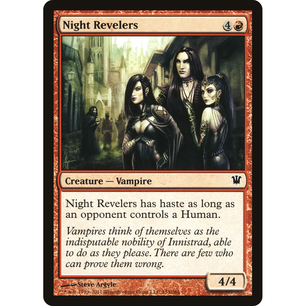Night Revelers (ISD-153) - Innistrad