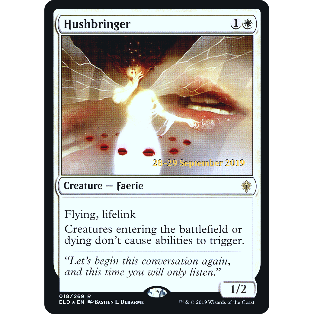 Hushbringer (PRE-018) - Throne of Eldraine Promos Foil