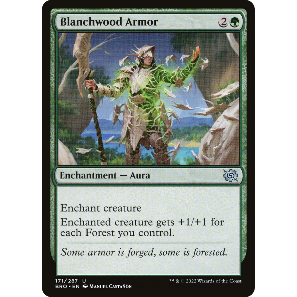 Blanchwood Armor (BRO-171) - The Brothers' War Foil