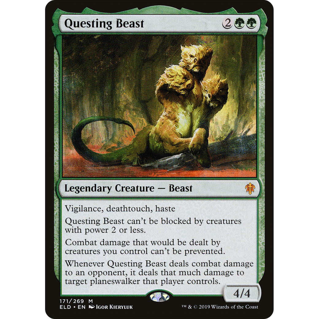Questing Beast (ELD-171) - Throne of Eldraine Foil