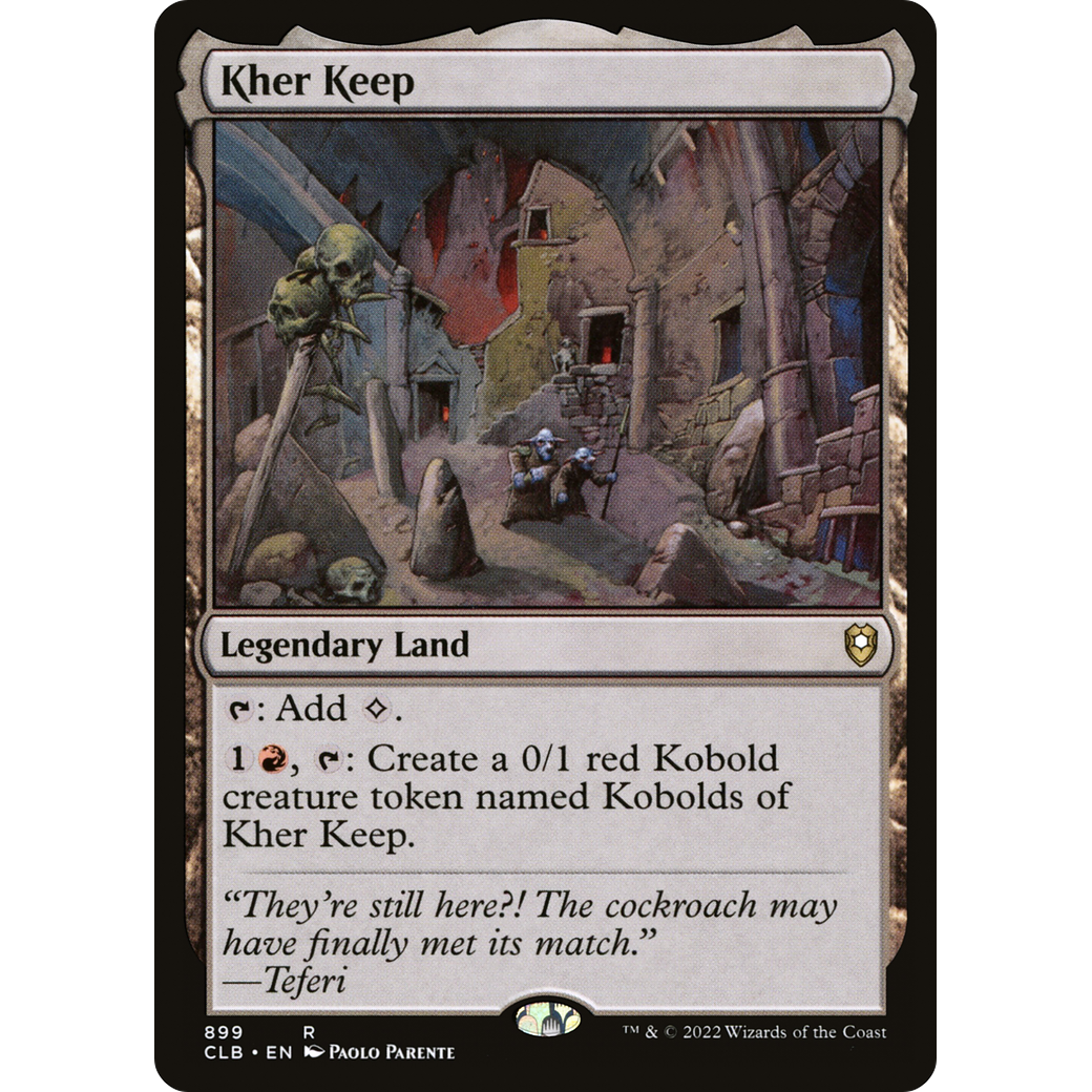 Kher Keep (CLB-899) - Commander Legends: Battle for Baldur's Gate